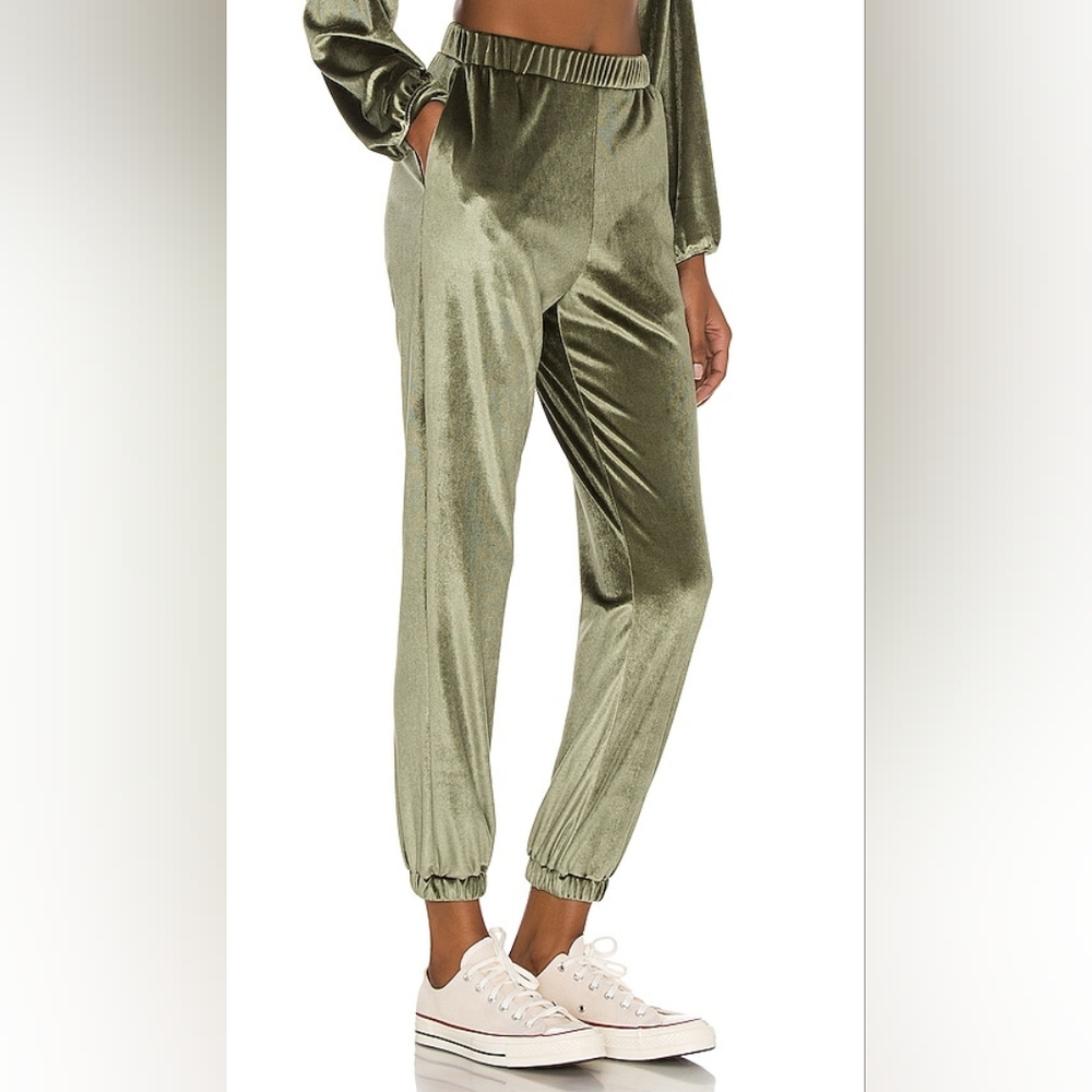 Lovers and Friends Takara Velvet Jogger, size small